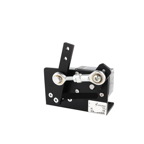 YB-GW3429 DC12V hin- und herschwenkender Gleichstrommotor nach links und rechts, Metallhalterung, 35°/60°/90° verstellbar(90degree 1 ratio 36,12V 2473 Type) von RBBCYQDV
