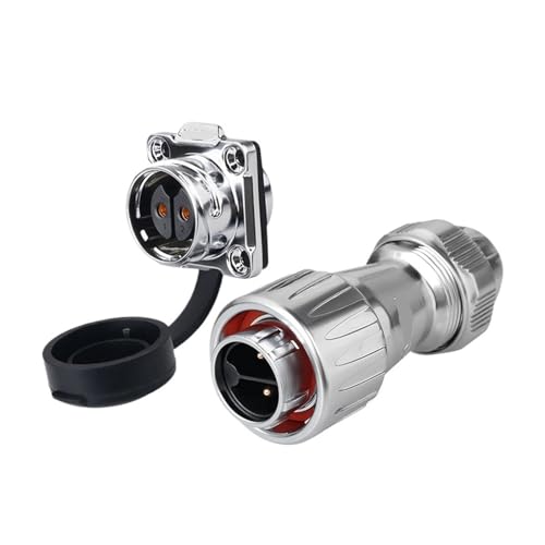 Zaun vier-loch kunststoff abdeckung DZ-20 stecker beleuchtung LED lampe 2 3-core 4-core 12-core industrielle ausrüstung luftfahrt stecker(2 core) von RBBCYQDV
