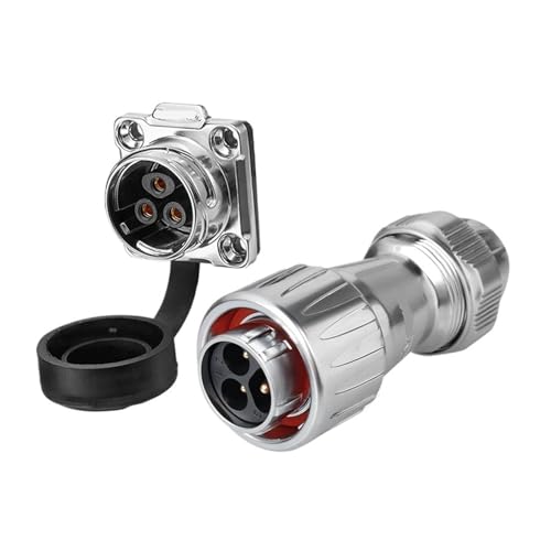 Zaun vier-loch kunststoff abdeckung DZ-20 stecker beleuchtung LED lampe 2 3-core 4-core 12-core industrielle ausrüstung luftfahrt stecker(3 core) von RBBCYQDV