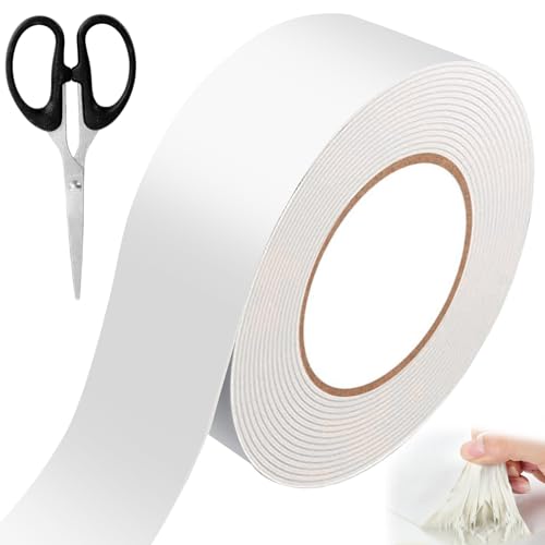 RBDDBR Wohnwagen Dichtband 10m x 5cm Butylkautschuk Klebeband Wasserdicht mit Schere, Weiß Butylband Bitumenband selbstklebend für Wohnmobil Rohrdicht und Dachleckage RBDDBR Wohnwagen Dichtband 10m x 5cm Butylkautschuk Klebeband Wasserdicht mit Schere, Weiß Butylband Bitumenband selbstklebend für Wohnmobil Rohrdicht und Dachleckage von RBDDBR