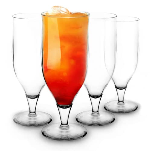 RB Hurricane Cocktailgläser Premium-Kunststoff Unzerbrechlich Wiederverwendbar 33cl, 6 Stück von RBDRINKS