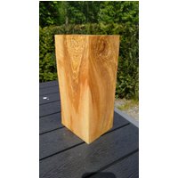Holzblock, Holzklotz, Holzsäule, Holzstele , Stele , Holz , Holzdeko , Holzfigur, Stele, Erle H29, 9 - 30, 1 cm von RBHolzunikate