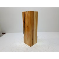 Holzsäule, Holzblock, Balken, Holzstele , Stele , Holz , Holzdeko , Holzfigur, Stele, Kantholz, Gestockt, Weißdorn, H29, 2 cm von RBHolzunikate
