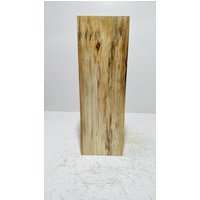 Holzsäule, Holzblock, Holzklotz Holzstele , Stele , Holz , Holzdeko , Holzfigur, Stele, Kantholz, Gestockt, Pappel, H 37, 8 cm von RBHolzunikate