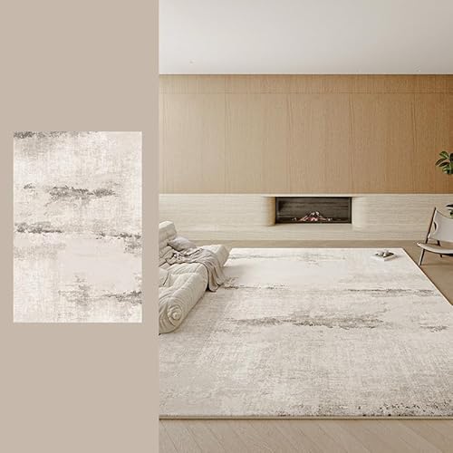 RBQIZVW Grau weiß Teppich Wohnzimmer Kurzflor Abstrakt Teppich Große Modern Teppiche Esszimmer,fürs Wohnzimmer Schlafzimmer Weich rutschfest Moderne Deko Teppiche 200x340 cm RBQIZVW Grau weiß Teppich Wohnzimmer Kurzflor Abstrakt Teppich Große Modern Teppiche Esszimmer,fürs Wohnzimmer Schlafzimmer Weich rutschfest Moderne Deko Teppiche 200x340 cm von RBQIZVW