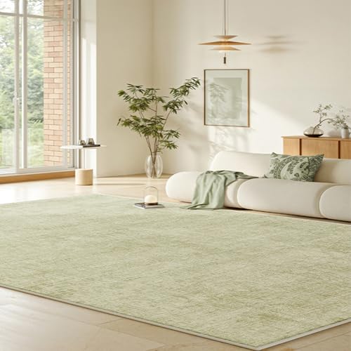 RBQIZVW Kurzflor Skandi Polyester Teppich in Optik waschbar, pflegeleicht und robust ideal Wohnzimmer Teppiche Schlafzimmer,fürs Kinderzimmer Home Office auch als Badematte Grün Teppich 300x400 cm RBQIZVW Kurzflor Skandi Polyester Teppich in Optik waschbar, pflegeleicht und robust ideal Wohnzimmer Teppiche Schlafzimmer,fürs Kinderzimmer Home Office auch als Badematte Grün Teppich 300x400 cm von RBQIZVW