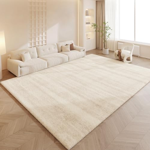 RBQIZVW Teppiche für Wohnzimmer Schlafzimmer Büro Bereich Dekor,Abstraktes Teppich Beige Wohnzimmer 60×90 cm rutschfest Kurzflor Kunstwolle Schlafzimmer Teppich Waschbar Minimalistisch Bettvorleger RBQIZVW Teppiche für Wohnzimmer Schlafzimmer Büro Bereich Dekor,Abstraktes Teppich Beige Wohnzimmer 60×90 cm rutschfest Kurzflor Kunstwolle Schlafzimmer Teppich Waschbar Minimalistisch Bettvorleger von RBQIZVW