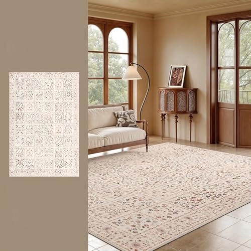 RBQIZVW Weicher Flachgewebe Teppich Esszimmer,Teppiche Maschinen Waschbar Langlebig&Nachhaltig,Skandi Look für Wohnzimmer,Schlafzimmer, Flur-rutschfest Waschbar Kurzflor Teppich Creme 160x250 cm RBQIZVW Weicher Flachgewebe Teppich Esszimmer,Teppiche Maschinen Waschbar Langlebig&Nachhaltig,Skandi Look für Wohnzimmer,Schlafzimmer, Flur-rutschfest Waschbar Kurzflor Teppich Creme 160x250 cm von RBQIZVW