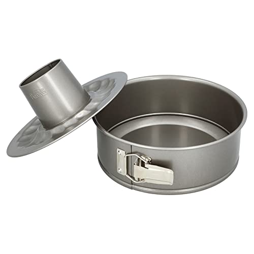 Birkmann, 886216, Baker's Best, Springform mit zwei Böden, Ø 24 cm, Flachboden und Rohrboden, mit Antihaftbeschichtung, mit Edelstahlverschluss Birkmann, 886216, Baker's Best, Springform mit zwei Böden, Ø 24 cm, Flachboden und Rohrboden, mit Antihaftbeschichtung, mit Edelstahlverschluss von RBV Birkmann