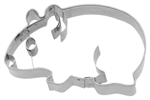Birkmann, Ausstechform Meerschweinchen, 7 cm, Edelstahl, mit Innenprägung, hochwertige Qualität, 189638 von Birkmann