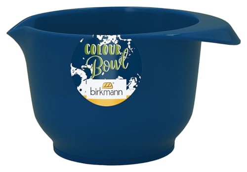 Birkmann, Colour Bowls, Rühr- und Servierschüssel, klein, 0,5 Liter, Schüssel aus Melamin, kratzfest, standfest, nachhaltig, dunkelblau, 708877 von Birkmann