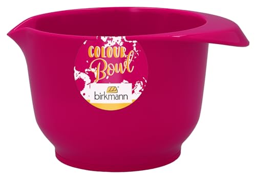 Birkmann, Colour Bowls, Rühr- und Servierschüssel, klein, 0,5 Liter, Schüssel aus Melamin, kratzfest, standfest, nachhaltig, granita, 708853 von Birkmann