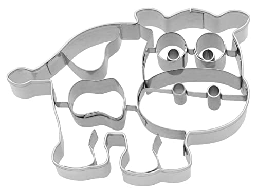 Birkmann, Kuh Ausstecher, zum Ausstechen und Dekorieren von Plätzchen, Marzipan und Fondant, Edelstahl, spühlmaschinengeeignet, 7,5 cm von RBV Birkmann