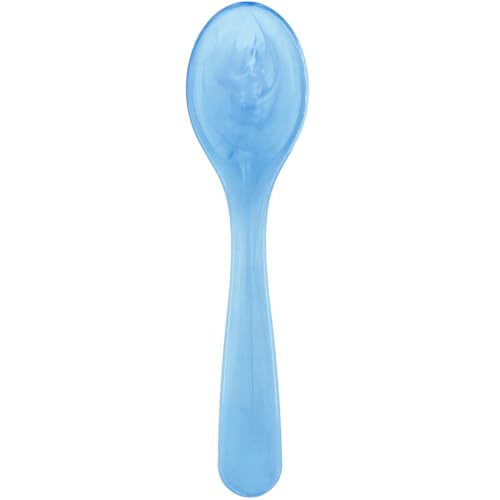 Birkmann, LumiSpoon, Löffel, sky blue, himmel-blau, marmoriert, 12 cm, glänzend, spülmaschinengeeignet, 400153 Birkmann, LumiSpoon, Löffel, sky blue, himmel-blau, marmoriert, 12 cm, glänzend, spülmaschinengeeignet, 400153 von RBV Birkmann