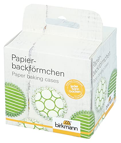 Birkmann, Papierbackförmchen, Colour Kitchen, grün, 100 Stück von RBV Birkmann