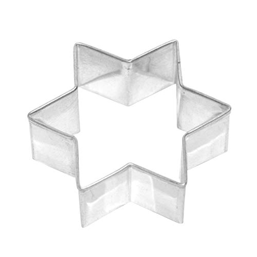 Birkmann 1010687110 Ausstechform Stern 5 cm, Kunststoff, Grau, 5 x 3 x 2 cm von RBV Birkmann