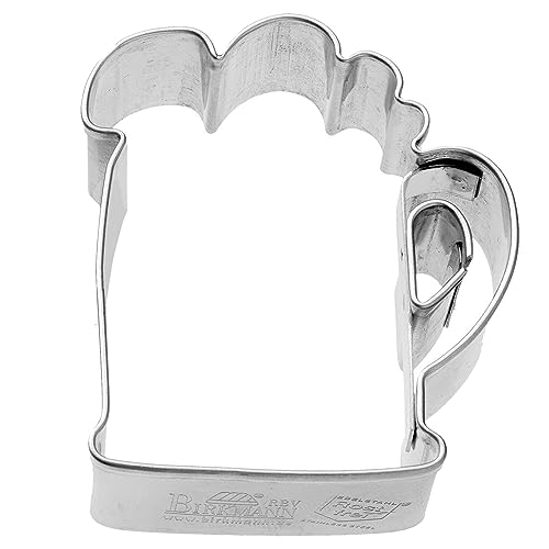 Birkmann 1010691310 Ausstechform Maßkrug, Kunststoff, Grau, 5 x 3 x 2 cm von RBV Birkmann
