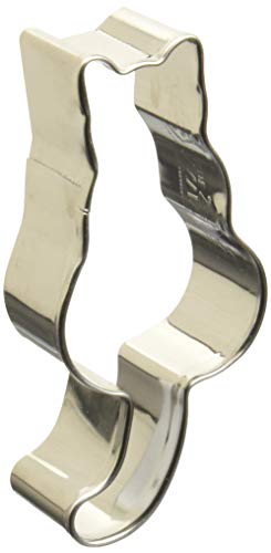 Birkmann 1010703510 Ausstechform Katze, sitzend 7 cm, Kunststoff, Grau, 5 x 3 x 2 cm von RBV Birkmann