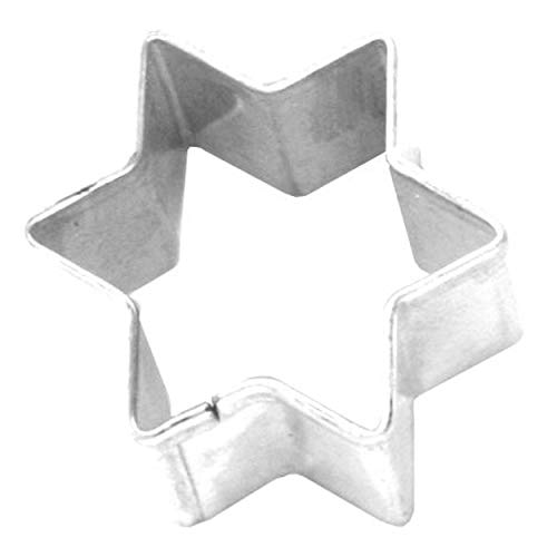 RBV Birkmann - Stern 3 cm Ausstechform, Kunststoff, Grau, 5 x 3 x 2 cm von Birkmann