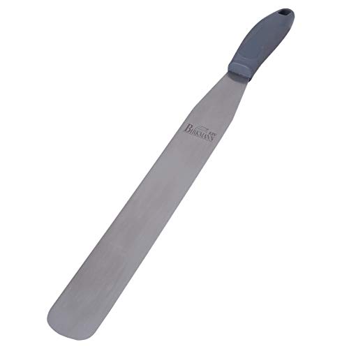 RBV Birkmann Easy Baking, Streichpalette, 22 cm, dunkelgrau, Anti-Rutsch-Kunststoffgriff, Klinge aus Edelstahl von RBV Birkmann