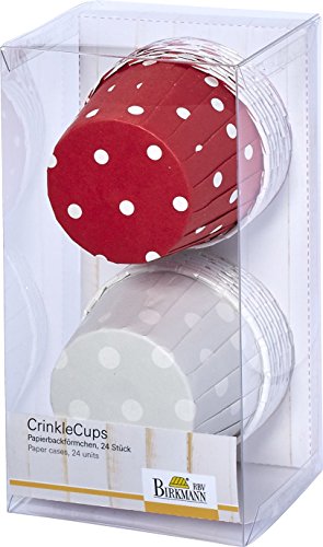 Birkmann 442238 Crinkle Cups, Cake Couture, 24 Förmchen von Birkmann