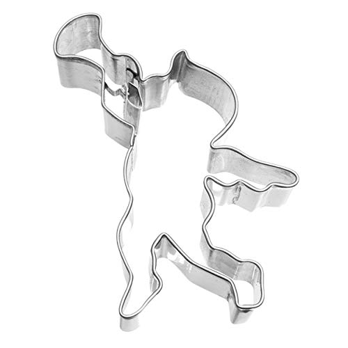 Birkmann Ausstechform, Stahl, grau, 4 x 4 x 5 cm von RBV Birkmann