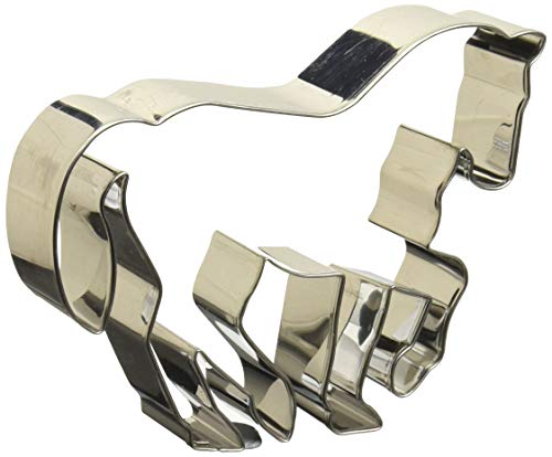 Birkmann, Ausstechform Pferd in Piaffe, Grau, 11 cm, Kunststoff, 5 x 3 x 2 cm, 194052 von Birkmann