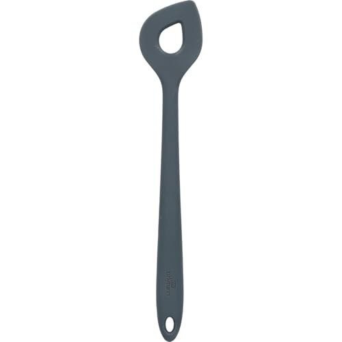 Birkmann Rührlöffel Cool Grey 6,5cm x 1,4cm x 29,5cm Silikon mit Metallkern Colour Kitchen hitzebeständig bis 230 Grad Celsius 425217 von RBV Birkmann