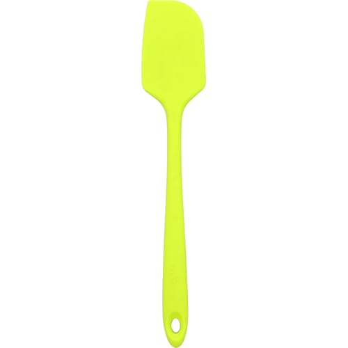 Birkmann Teigschaber Lemon Green 6cm x 1,5cm x 30,5cm Silikon mit Metallkern Colour Kitchen hitzebeständig bis 230 Grad Celsius 425262 von RBV Birkmann