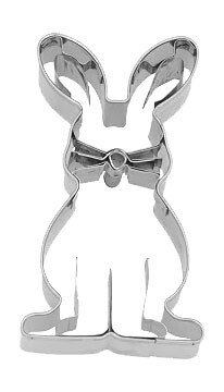Präge-Ausstecher Hase sitzend 7 cm edelstahl von RBV Birkmann