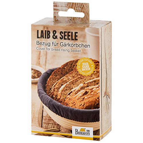 Birkmann, Bezug für Gärkörbchen, Rund Klein, Baumwolle, 700727 von Birkmann