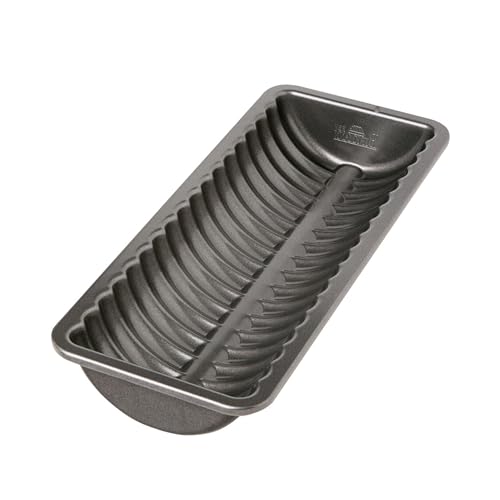 Birkmann RBV, 881129, Easy Baking, Rehrückenform, 30 cm, Karbonstahl mit Antihaftbeschichtung, grau von RBV Birkmann