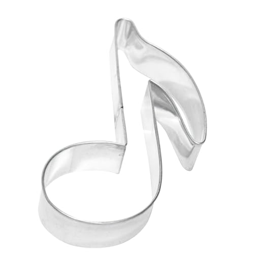 RBV Birkmann 122956 Ausstechform Note Weiß blech, 10 cm von RBV Birkmann