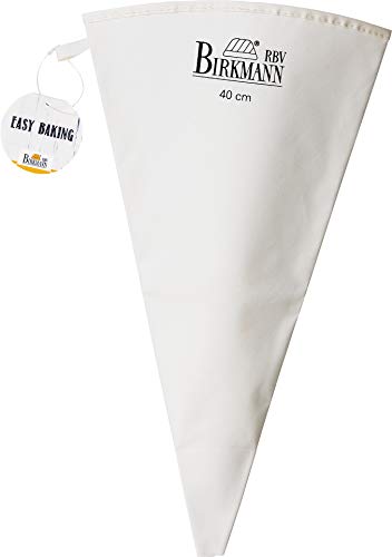 RBV Birkmann 412156 412149, Easy Baking, 40 cm Spritzbeutel, Nylon, 1600 Cubic_Centimeters, Weiß… von Birkmann