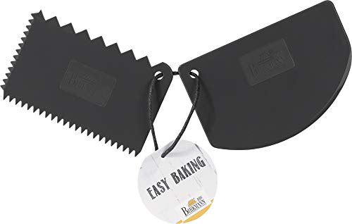RBV Birkmann 421974 Set, Easy Baking, 2-tlg. Kunststoff Teigkarten, Schwarz RBV Birkmann 421974 Set, Easy Baking, 2-tlg. Kunststoff Teigkarten, Schwarz von RBV Birkmann