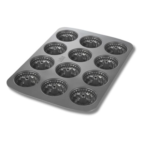 Birkmann, Easy Baking Mini-Gugelhupfblech, 12-fach, Ø 7 cm, 881167 von Birkmann