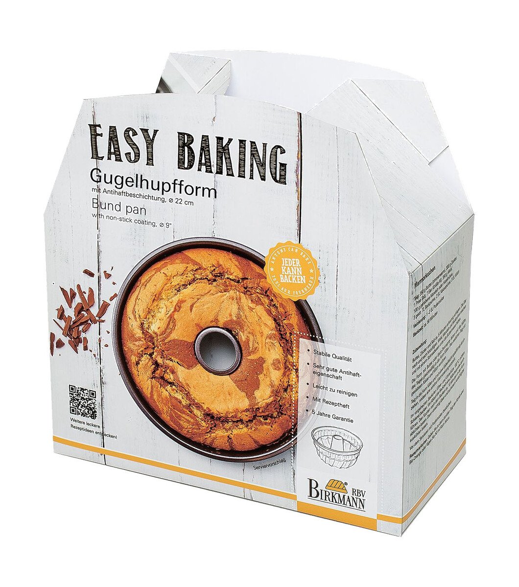 RBV Birkmann Bundform 22cm Easy Baking von RBV Birkmann