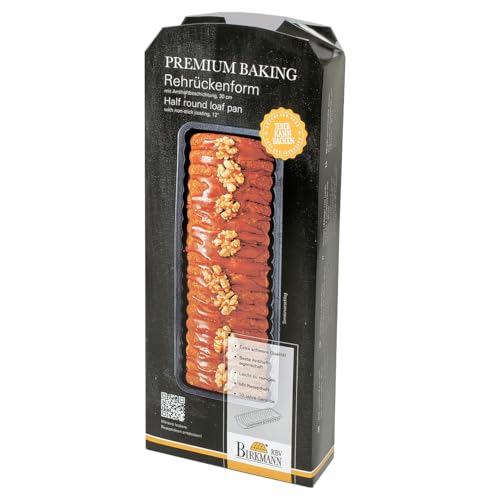 RBV Birkmann Rehrückenform Premium Baking 30 cm, Antihaftbeschichtung, Backform von RBV Birkmann