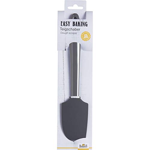 Birkmann 1010740710 Teigschaber, Easy Baking, 29 cm, Kunststoff, Grau, 5 x 3 x 2 cm von Birkmann