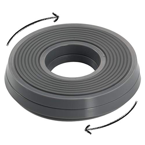 Birkmann, Easy Baking, Torten-Twister, Drehscheibe zum Verzieren von Kuchen und Torten, mit Drehlager, mit Silikonring für einen rutschfesten Stand, Kunststoff, Ø 10 cm, 429932 von Birkmann