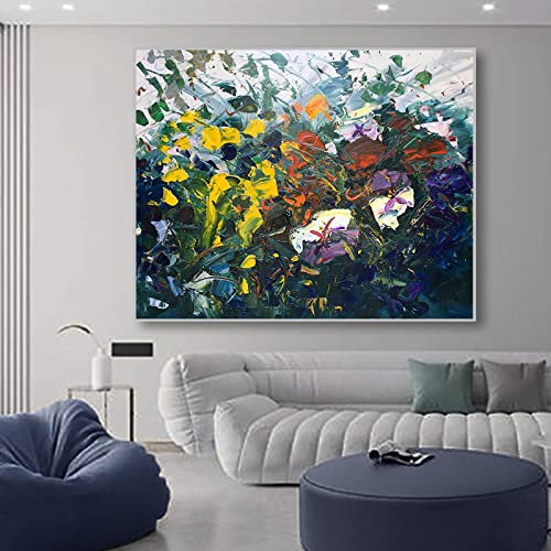 RBWL Acrylbilder Auf Leinwand Handgemalt, Farbe Textur Blume Busch Pflanze Impressionismus Moderne Große Handgemalte Messer Kunstwerke Gemälde Auf Leinwand Wandkunst Für Home Office Dekorationen Wohn RBWL Acrylbilder Auf Leinwand Handgemalt, Farbe Textur Blume Busch Pflanze Impressionismus Moderne Große Handgemalte Messer Kunstwerke Gemälde Auf Leinwand Wandkunst Für Home Office Dekorationen Wohn von RBWL