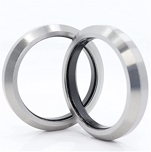 2 STÜCKE ACB3748H7 Rennrad-Headset-Lager 37 * 48 * 7 mm 45/90 Grad Chromstahl 1-3/8 Zoll konisches oberes unteres ACB-Lager von RBYRLDSTY