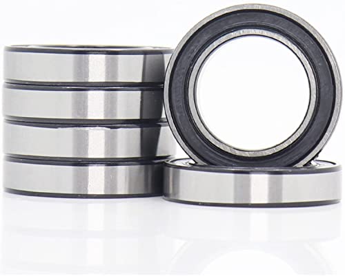 6 Stück 6802-2RS Lager 15 * 24 * 5 mm ABEC-7 6802RS Metrische Dünnschliff-Kugellager for Fahrradnaben Vorder- und Hinterradnaben 6 Stück 6802-2RS Lager 15 * 24 * 5 mm ABEC-7 6802RS Metrische Dünnschliff-Kugellager for Fahrradnaben Vorder- und Hinterradnaben von RBYRLDSTY