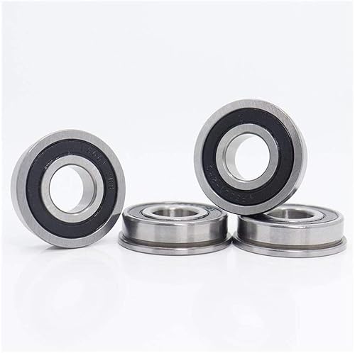 TMP1105 Flanschkugellager F6001RS Flanschlager 12x28x8mm ABEC-1 Flansch F6001 RS 2RS 6001RS Kugellager 4 STK(10PC) von RBYRLDSTY