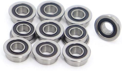 TMP1105 Flanschkugellager MF63-2RS Flanschkugellager 3x6x2,5mm ABEC-1 Miniatur Flanschkugellager LF-630DD MF63RS von RBYRLDSTY