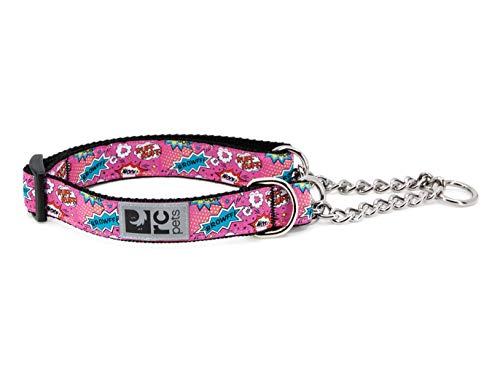 RC Pets Martingale-Trainingshalsband, 1,5 cm, Größe XS, Pink von RC Pet Products