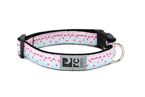 RC Pets Hundehalsband, verstellbar, 2,5 cm, Größe L, Zuckerguss von RC Pet Products