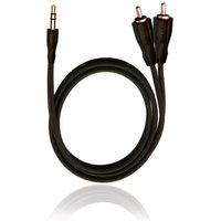 D1C84014 Klinke / Cinch Audio Anschlusskabel [2x Cinch-Stecker - 1x Klinkenstecker 3.5 mm] 1.50 - RCA von RCA