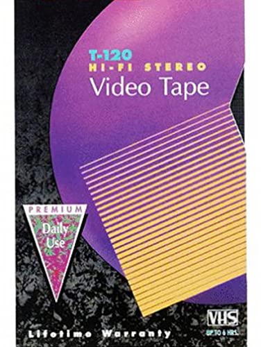 RCA t-120 Hi-Fi Stereo Premium VHS Video Kassetten Tape – 6 Stunden Langlebig und Konsistente Leistung von RCA