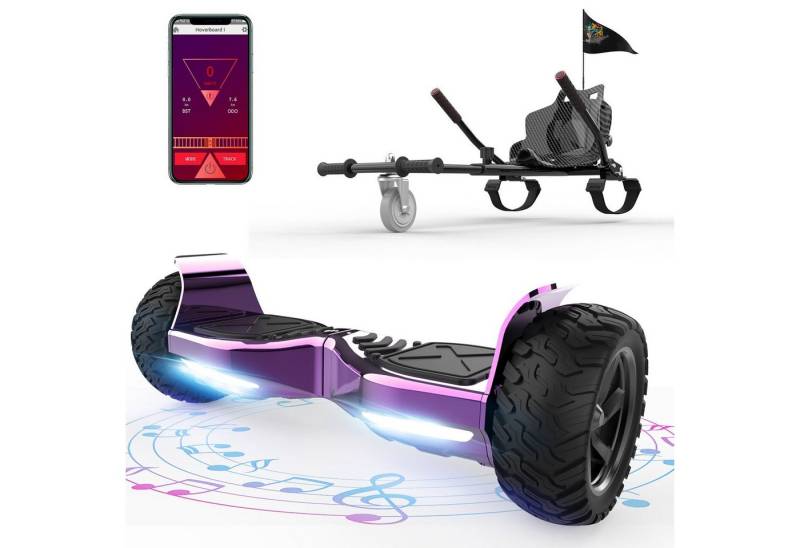 RCB TECH Balance Scooter Kart Set, 8,5'' Off-Road SUV Hoverboard mit Sitz, Go-Kart, APP, Bluetooth RCB TECH Balance Scooter Kart Set, 8,5'' Off-Road SUV Hoverboard mit Sitz, Go-Kart, APP, Bluetooth von RCB TECH